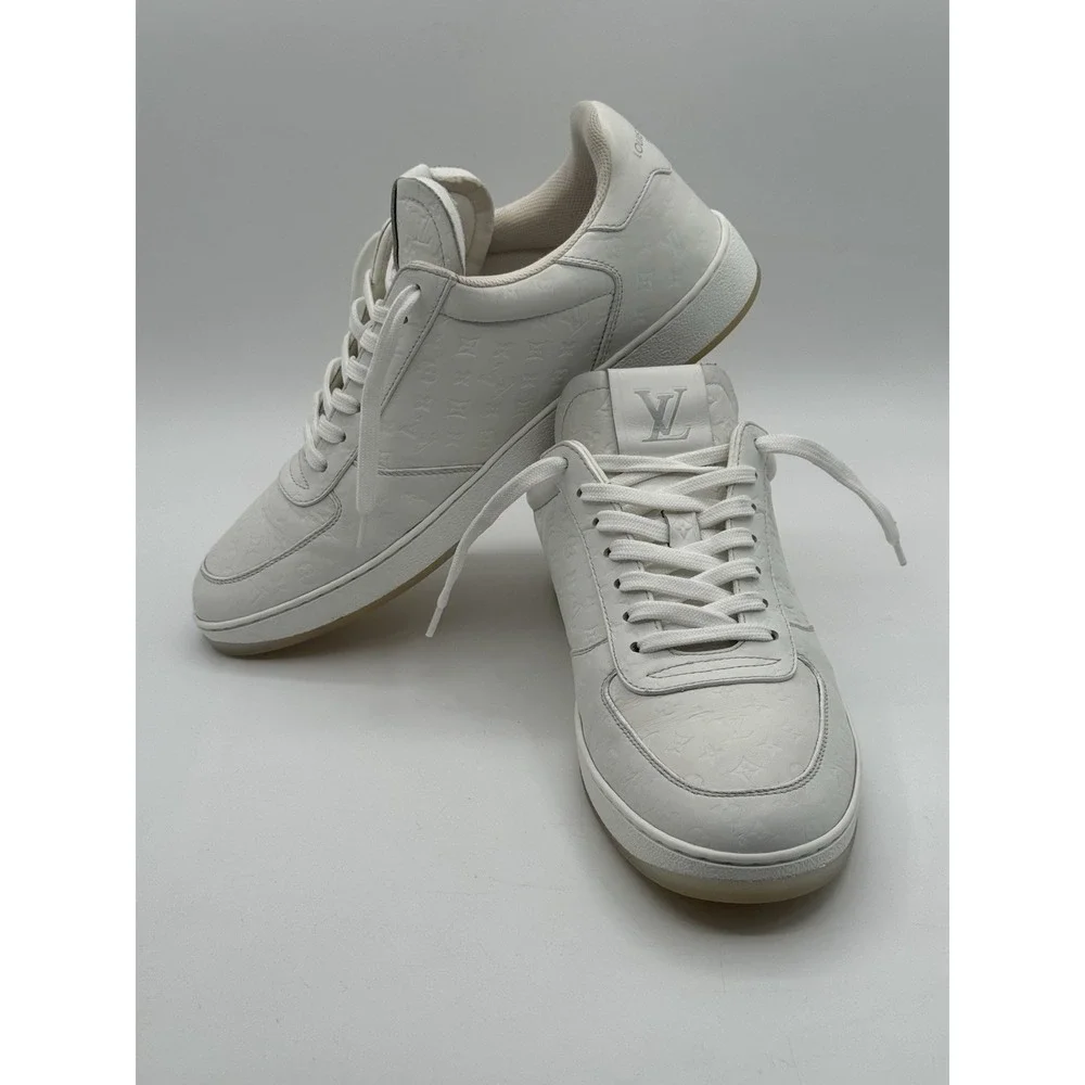 Louis Vuitton Rivoli Monogram leather sneaker - Men's size 8 - Picture 10 of 16